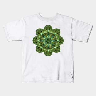 Fractal Mandala Kids T-Shirt